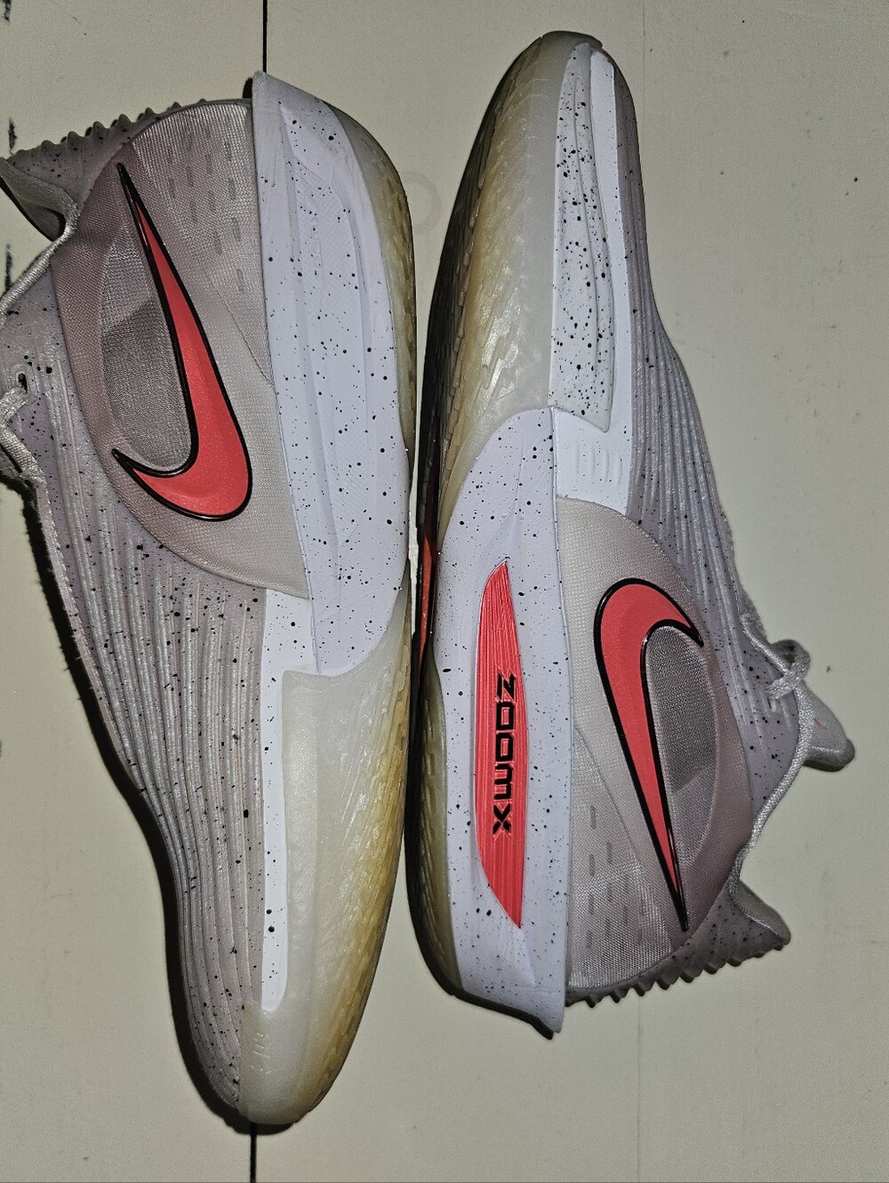 Nike Reed Sheppard Air Zoom GT Cut 3 Turbo Platinum Violet Low Top - Mens 9.5
